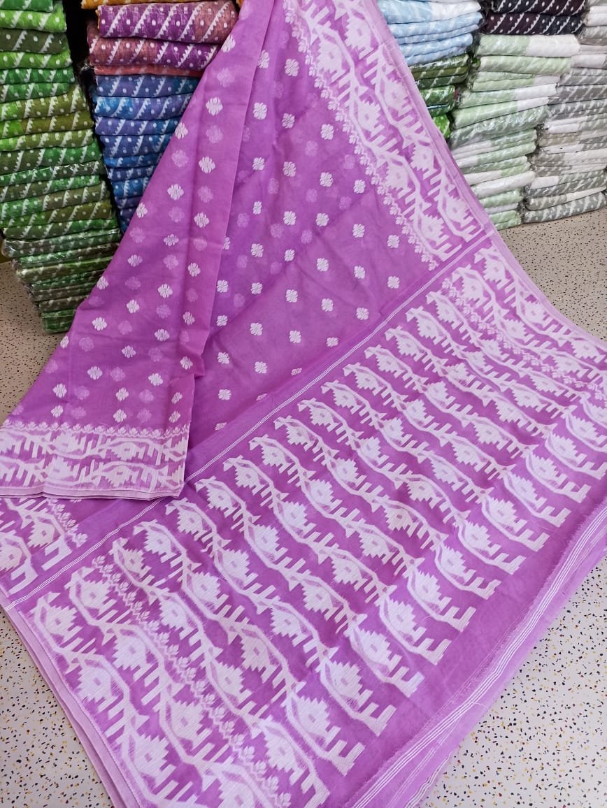 Exclusive Design Lamender Barfi Saree - Image 2