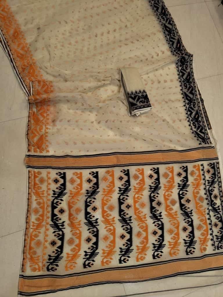 Exclusive Yellow Black Ganga Jamuna - Image 2