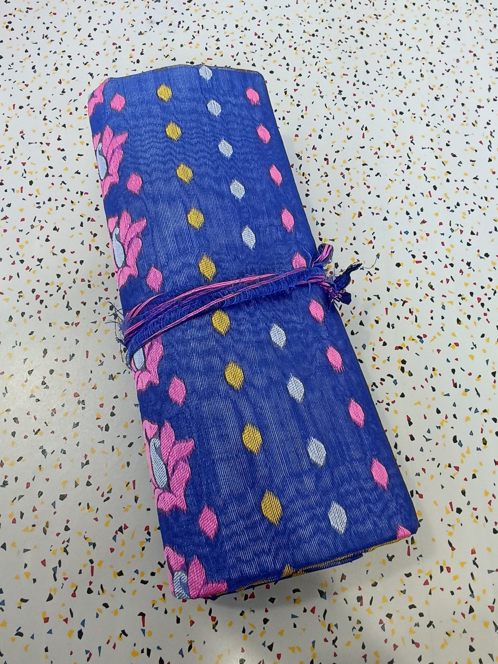 Amm Kalka Hard Dhakai Jamdani Saree - Image 4