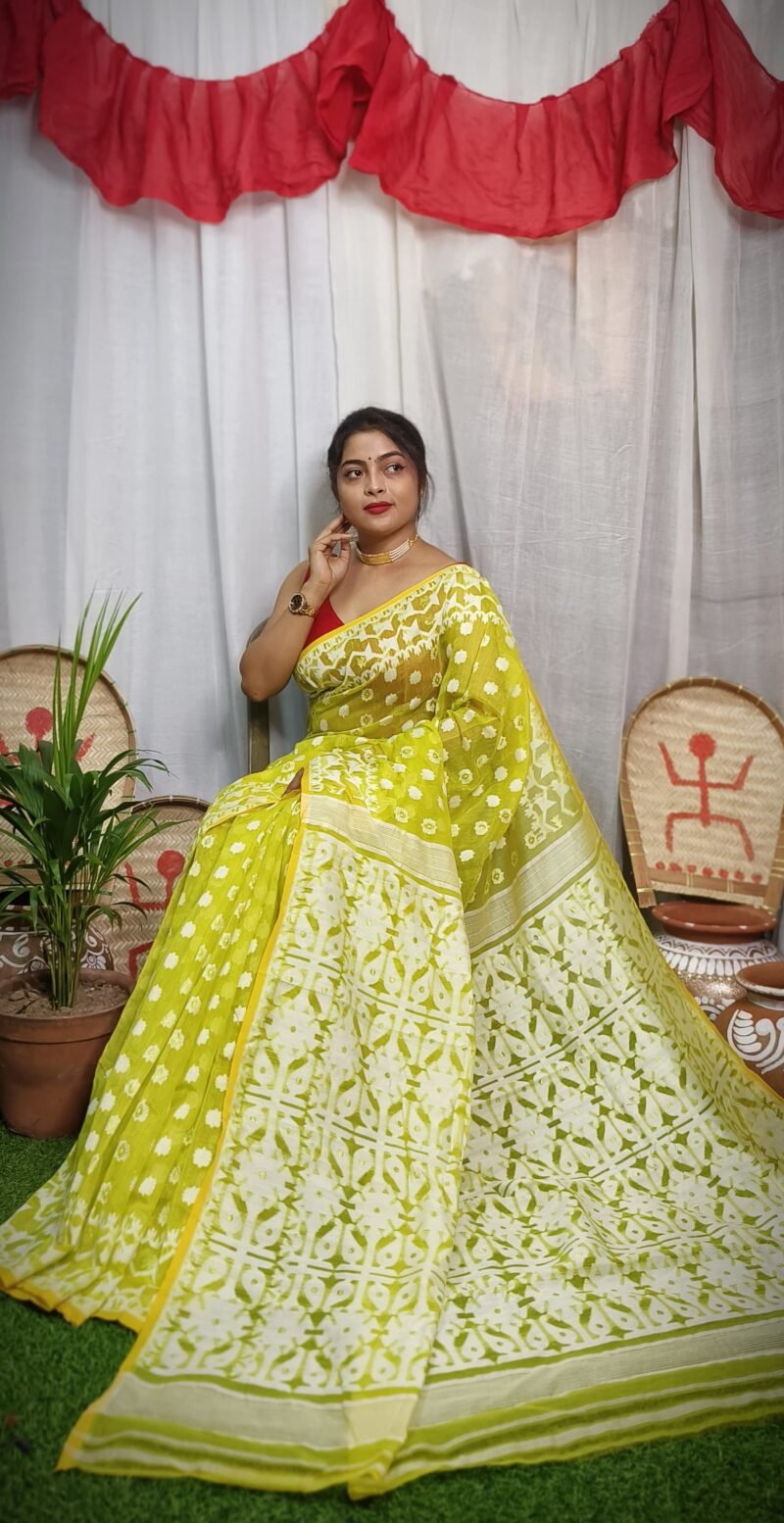 Batabi Soft Allover Jamdani Saree