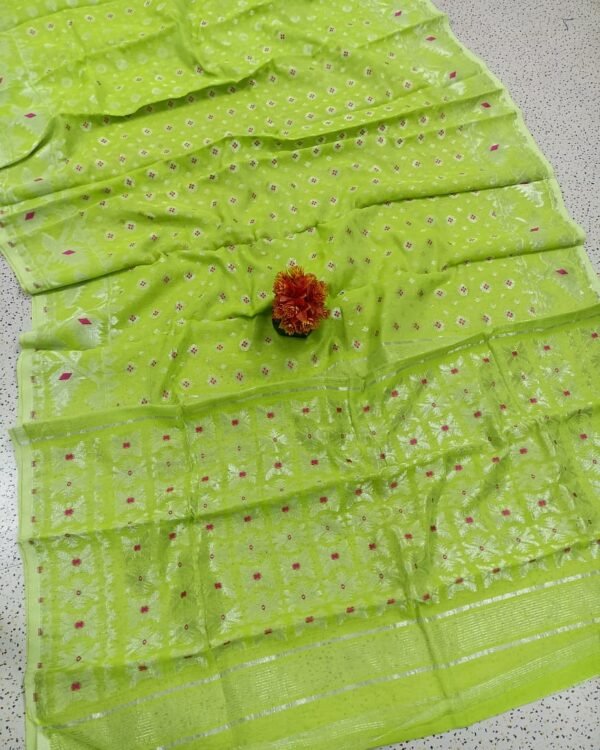Jori Handloom Batabi Soft Jamdani Saree