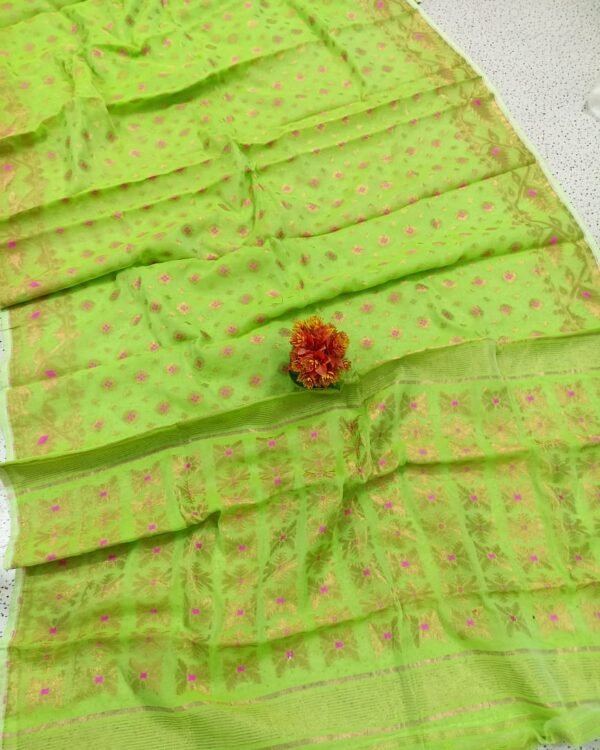 Jori Handloom Batabi Soft Jamdani Saree