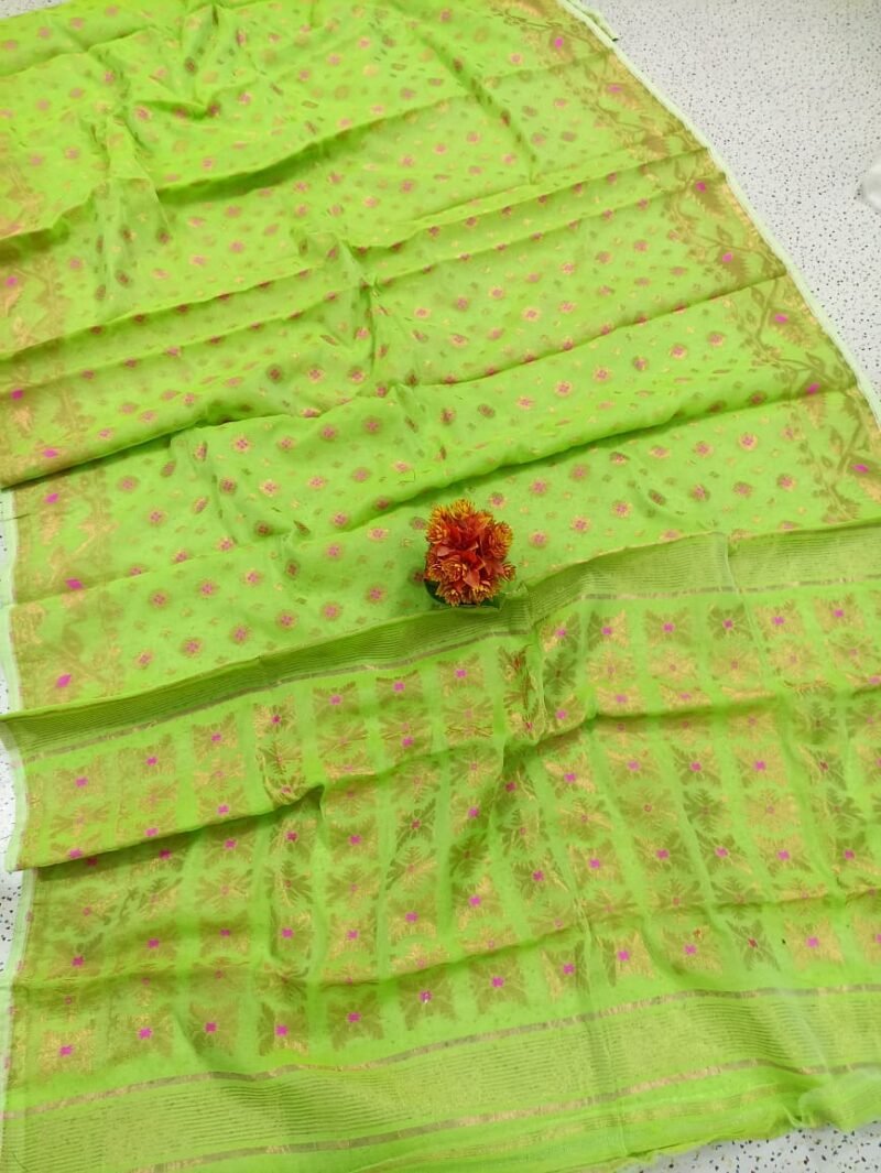 Jori Handloom Batabi Soft Jamdani Saree