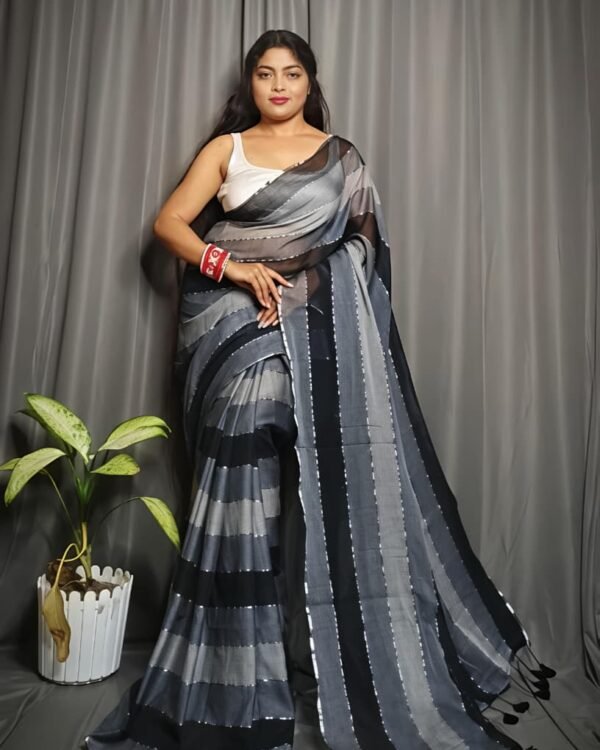 Mal Cotton Multi Colour Soft Saree