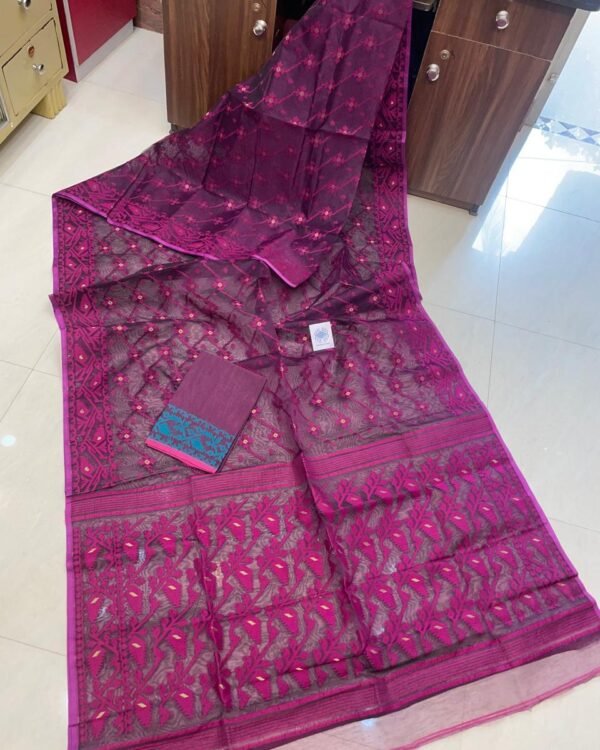 Jashmin Soft Majenda Jamdani Saree
