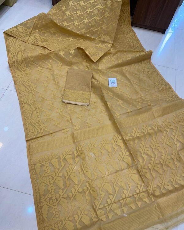 Jashmin Soft Tasor Jamdani Saree