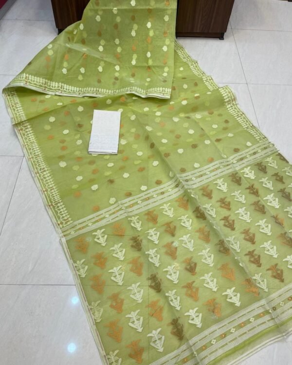 Tisul Achol Soft Batabi Jamdani Saree