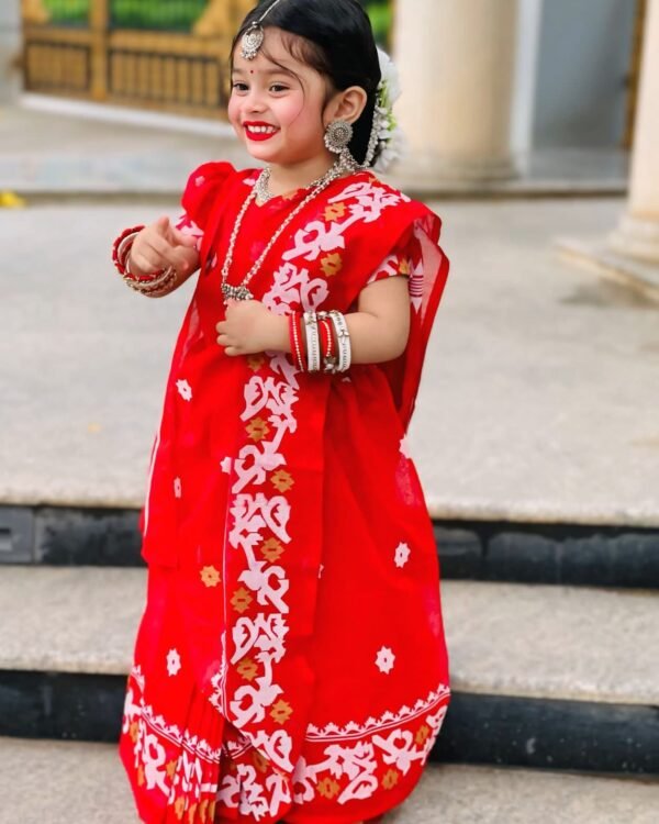 Jamdani Baby Saree
