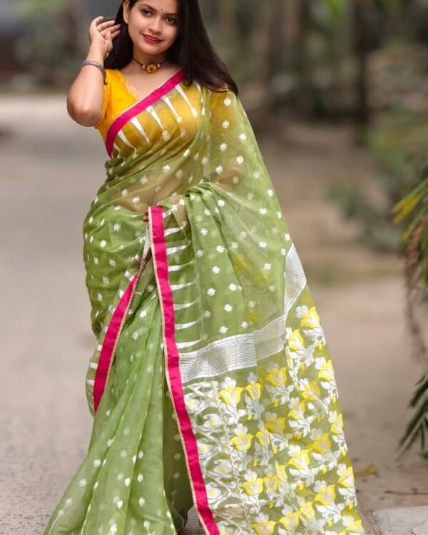 Laboni Soft Pasta Jamdani Saree